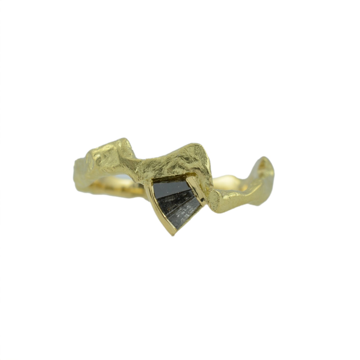Gold and diamond companion ring V