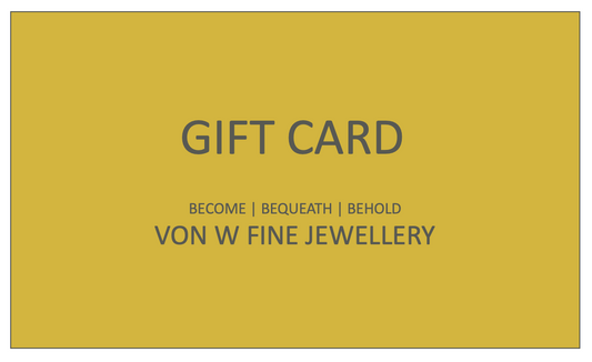 VON W FINE JEWELLERY GIFT CARD